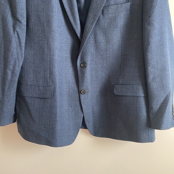 Lauren Ralph Lauren Men's Wool Navy Blue Suit Jacket - Size 48R - Picture 3 of 8